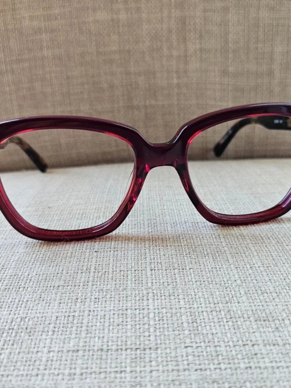 Calvin Klein Collection Eyeglasses Frame Burgundy Eyewear CK7989 Unisex Glasses